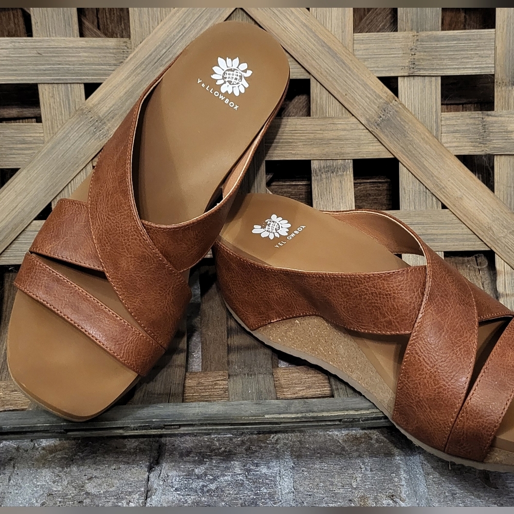 YELLOWBOX Women's Chela Wedge Sandals